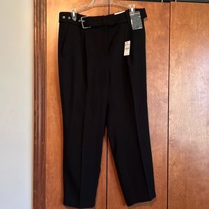 Express high waist dress pants with belt 8 short